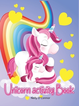 Hardcover Unicorn Activity Book