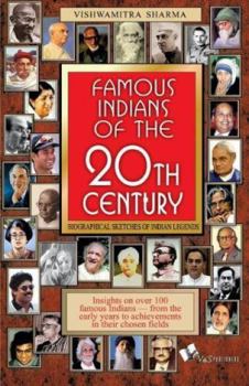 Paperback Famous Indians of the 20th Century Book