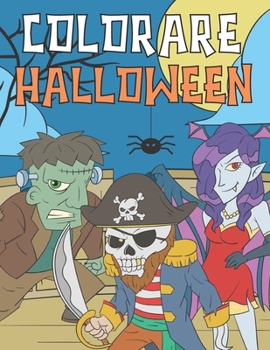 Paperback Colorare Halloween: Libro da Colorare per Bambini dai 4-9 Anni [Italian] Book