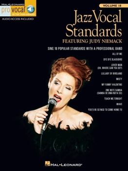 Paperback Jazz Vocal Standards: Pro Vocal Women's Edition Volume 18 Featuring Judy Niemack (Bk/Online Audio) [With CD] Book
