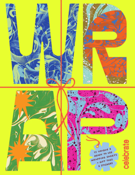 Paperback Wrap: Celebrate - Gift Wrapping Paper Book with Gift Tags Book