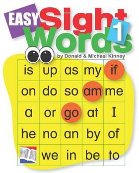 Paperback Easy Sight Words 1 Book