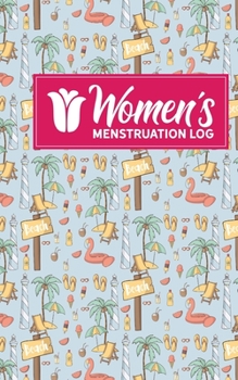 Paperback Women's Menstruation Log Book