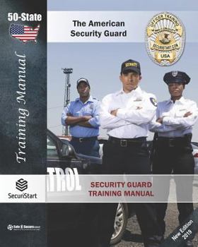 Paperback Security Guard Training Manual: 50-State Book