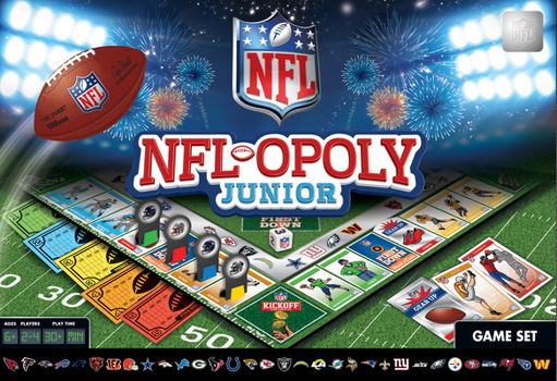 Board Game NFL Opoly Book