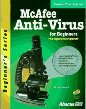 Paperback McAfee Anti-Virus for Beginners [With CDROM] Book
