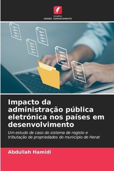 Paperback Impacto da administração pública eletrónica nos países em desenvolvimento [Portuguese] Book