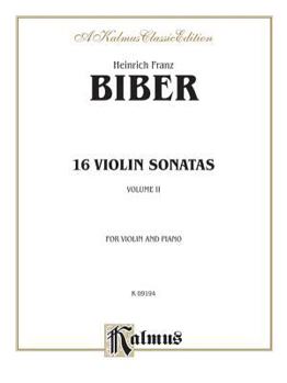 Paperback 16 Violin Sonatas Book