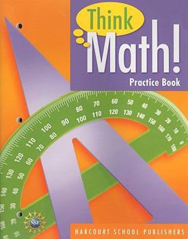 Paperback Think Math! Practice Book, Grade 5 Book