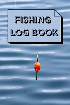 Paperback Fishing log book