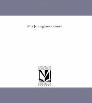 Paperback Mrs Jerningham'S Journal. Book