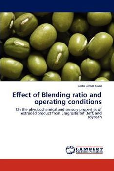 Paperback Effect of Blending ratio and operating conditions Book