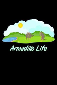 Armadillo Life: 6x9 120 pages quad ruled | Your personal Diary for an Awesome Summer