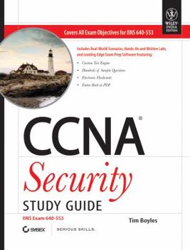 Paperback CCNA Security Study Guide: IINS Exam 640-553 Book