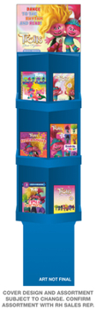 Hardcover Trolls 3 Theatrical Release 36-Copy Sidekick Display Fall 2023 Book