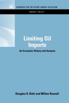 Hardcover Limiting Oil Imports: An Economic History and Analysis Book