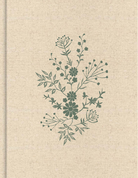 Hardcover CSB Notetaking Bible, Expanded Reference Edition, Cream/Floral Cloth Over Board Book