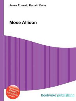 Paperback Mose Allison Book