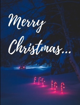 Paperback Merry Christmas: Merry Christmas notebook/journal/planner 100 pages Beautiful Book