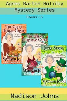 Paperback Agnes Barton Holiday Mysteries: Books 1-3 Book