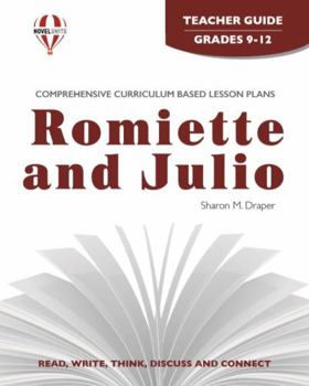 Paperback Romiette and Julio - Teacher Guide by Novel Units Book