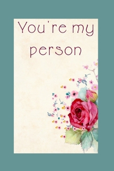 You're My Person: A MONTHLY PLANNER