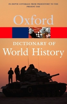 Paperback A Dictionary of World History Book