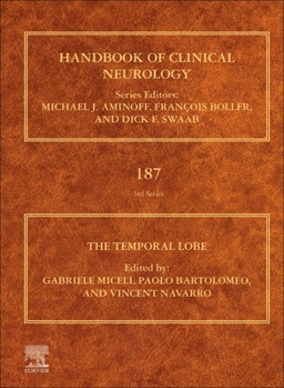 Hardcover The Temporal Lobe: Volume 187 Book