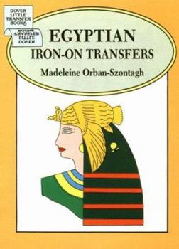 Paperback Egyptian Iron-On Tranfers Book