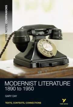 Paperback York Notes Companions: Modernist Literature Book