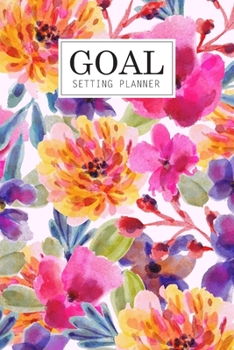 Paperback Goal Setting Planner: Daily Goal Setting Planner Gratitude Journal Notebook Diary Log Book Organizer - To Do Today Checklist - A Productivit Book