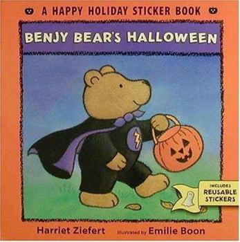 Hardcover Benjy Bear's Halloween Book