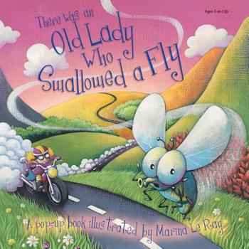 Hardcover There Was an Old Lady Who Swallowed a Fly Book