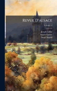 Hardcover Revue D'alsace Book