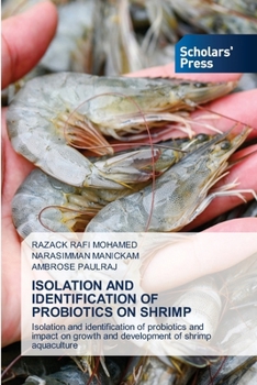 Paperback Isolation and Identification of Probiotics on Shrimp Book