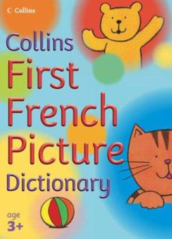 Paperback First French Picture Dictionary Book