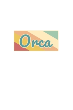 Schwertwal Notizbuch: Orca-Wal Geschenk / 6x9 Zoll / 120 linierte Seiten (German Edition)