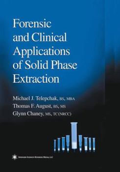 Paperback Forensic and Clinical Applications of Solid Phase Extraction Book
