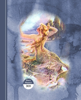 Paperback Edmund Frederick's Mermaid Art: Diary Weekly Spreads January to December Book