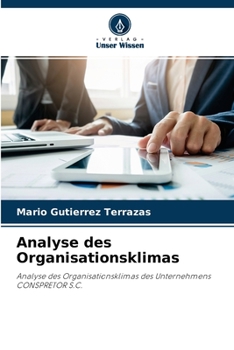 Paperback Analyse des Organisationsklimas [German] Book