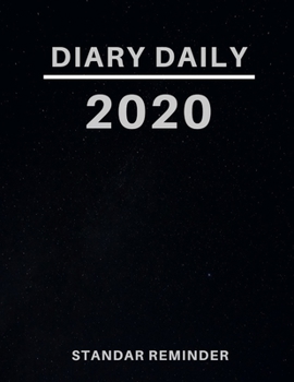 Paperback 2020 standard diary daily reminder: professional Planner, Page a Day Calendar 2020, Schedule Organizer Planner (2020 Diary Day Per Page )365 Day Tabbe Book