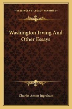 Paperback Washington Irving And Other Essays Book