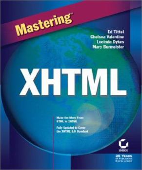 Paperback Mastering XHTML Book
