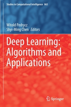 Paperback Deep Learning: Algorithms and Applications Book