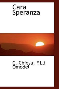 Paperback Cara Speranza Book