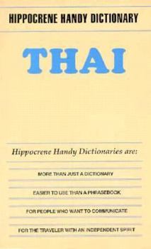 Paperback Hippocrene Handy Dictionary: Thai Book