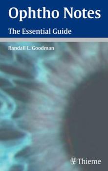 Paperback Ophtho Notes: The Essential Guide Book