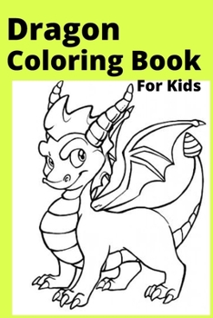 Paperback Dragon Coloring Book For Kids: Ages 9-12 [Large Print] Book