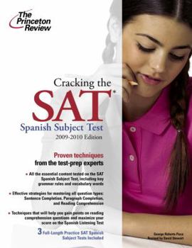 Paperback Cracking the SAT Spanish Subject Test Book