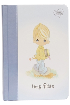 Hardcover Nkjv, Precious Moments Small Hands Bible, Blue, Hardcover, Comfort Print: Holy Bible, New King James Version Book